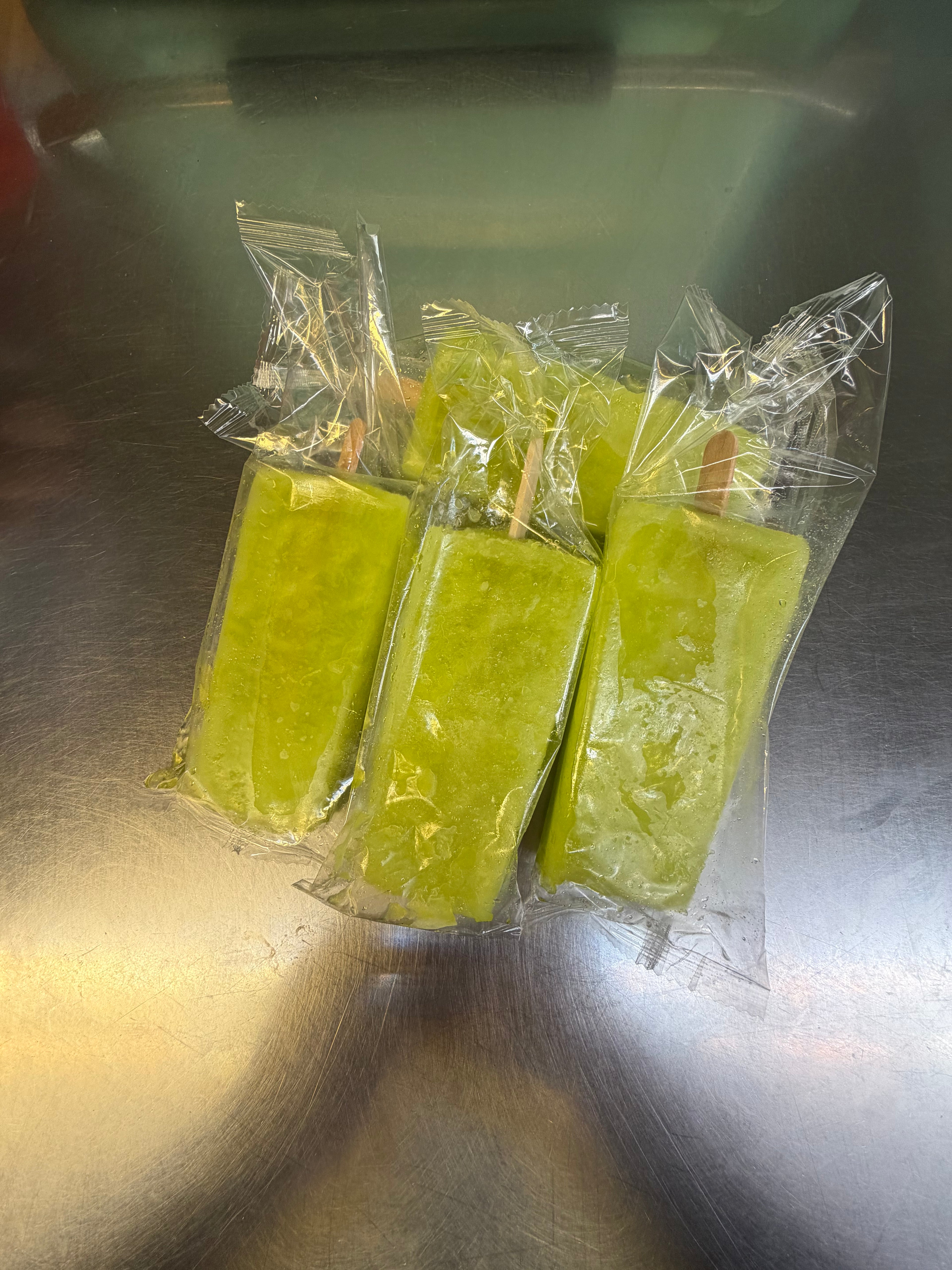 Ice pops (water based)