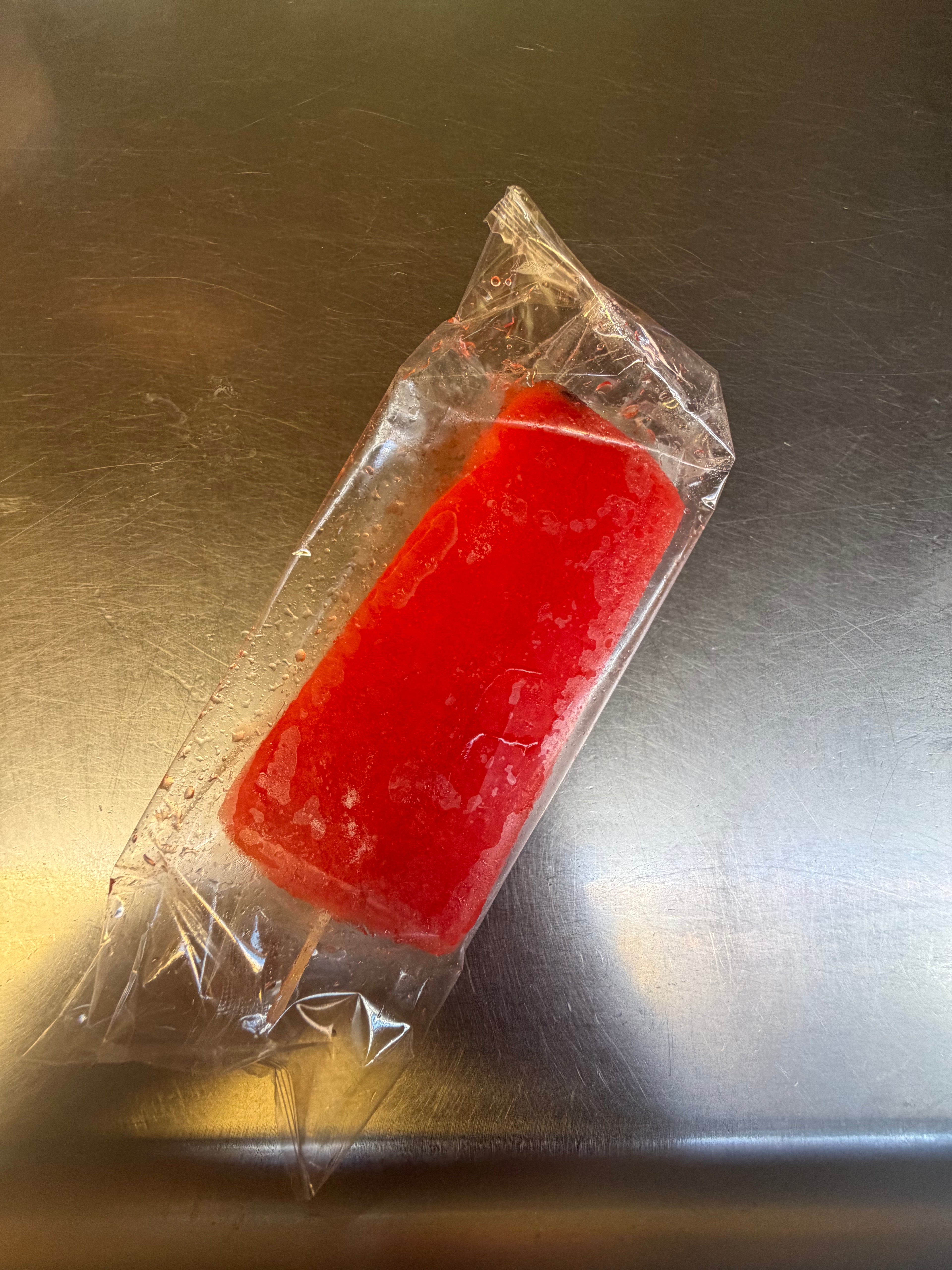Ice pops (water based)